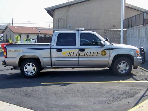Baxter County Sheriff Truck